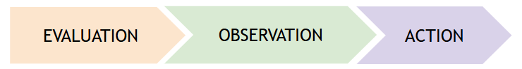 Evaluation-Observation-Action